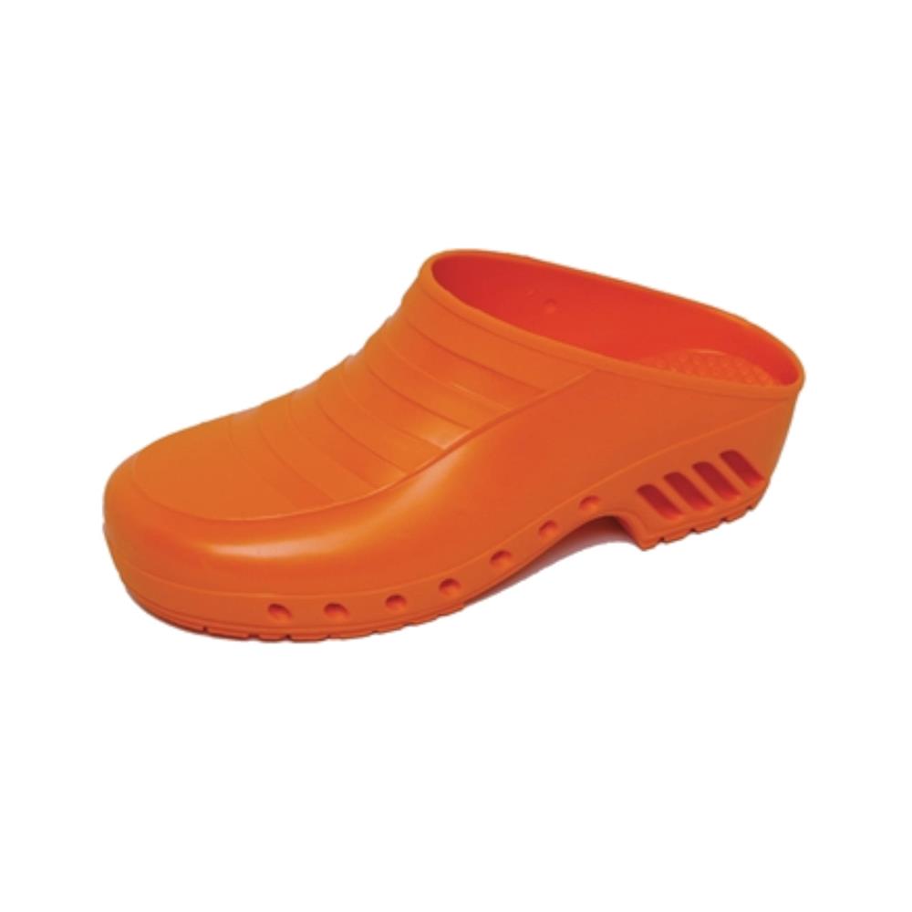 Σαμπό clogs χωρίς πόρους Πορτοκαλί όλα τα μεγέθη