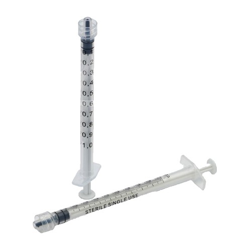 Σύριγγα Luer Lock χωρίς βελόνα 1ml (100άδα)