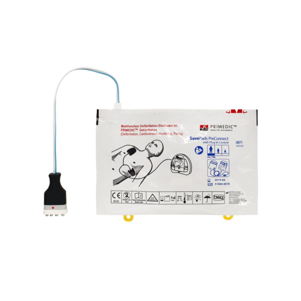 Pads ενηλίκων για απινιδωτές Primedic Heartsave PAD, AED, AS (>2014)
