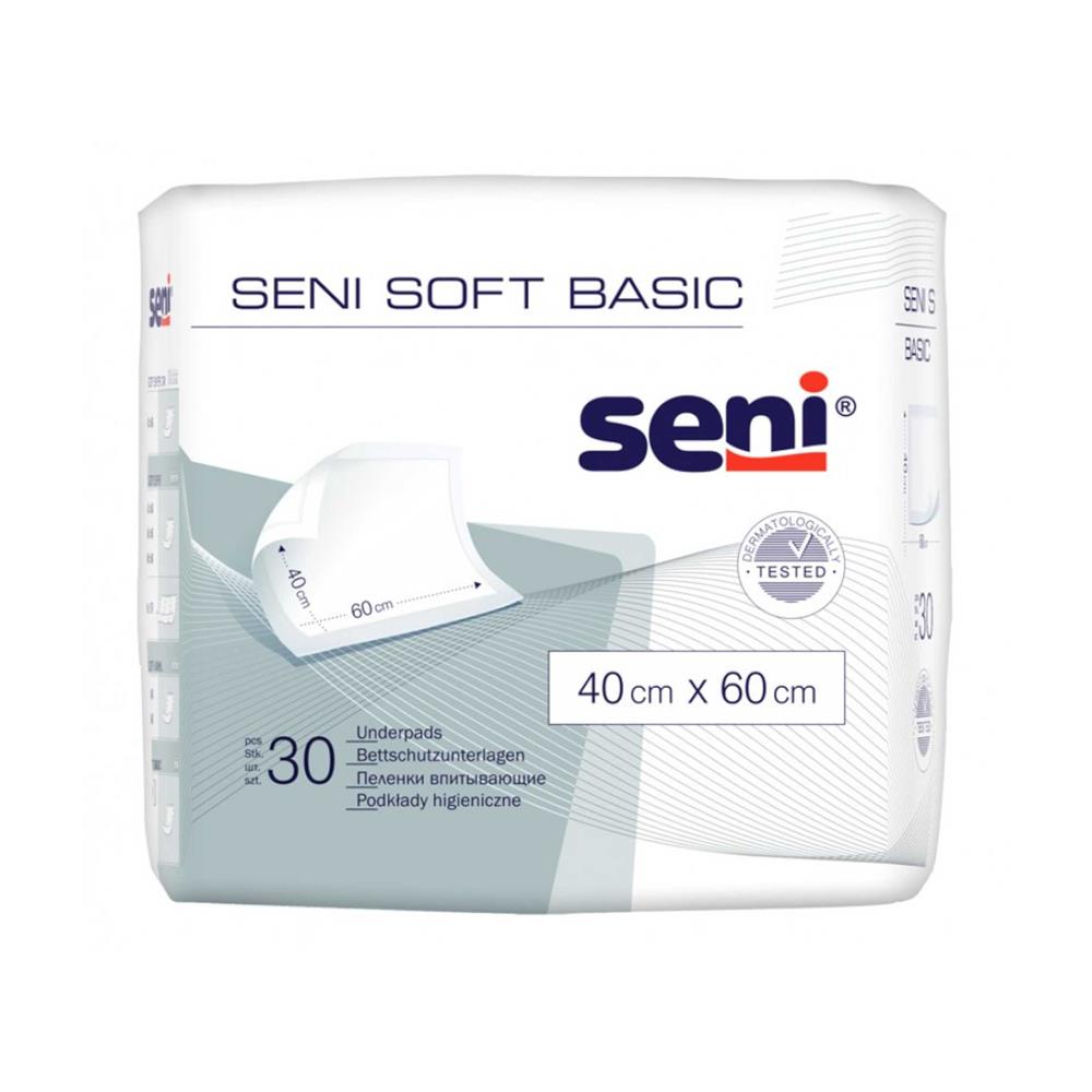Υποσέντονα Seni Soft Basic, όλα τα μεγέθη (30άδα)