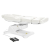 NEFERTITI electric chair - 3 motors white color
