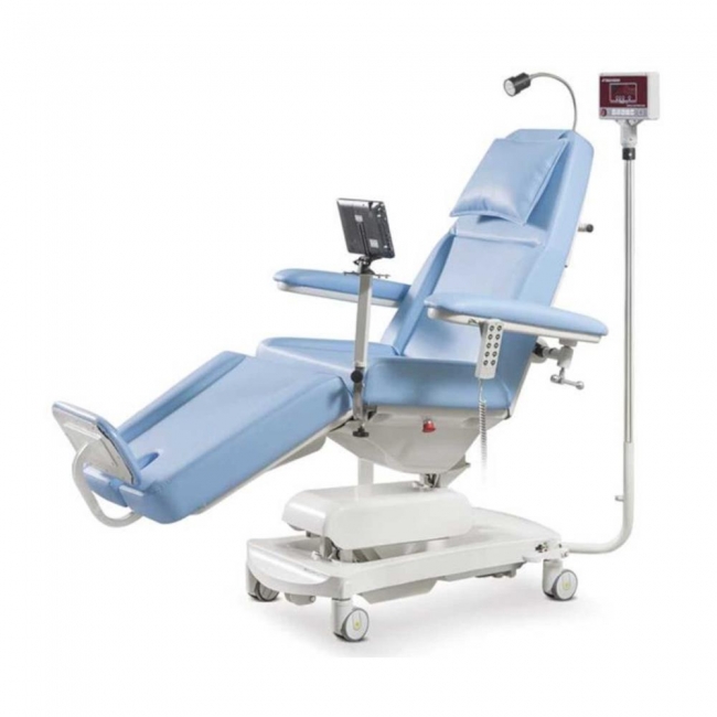 Transfusion and dialysis chair 4 segments
