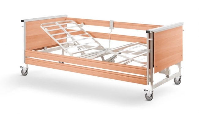4-section bed with adjustable height